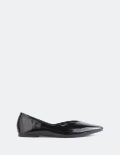 Women L'INTERVALLE Glissandra Black Patent