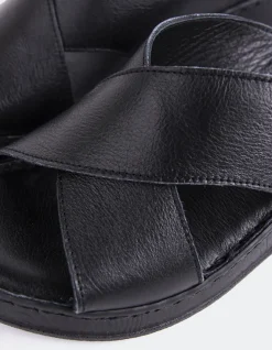 Women L'INTERVALLE Govina Black Leather