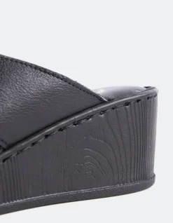 Women L'INTERVALLE Govina Black Leather