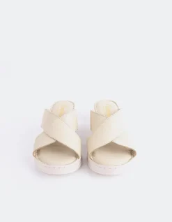 Women L'INTERVALLE Govina Taupe Leather