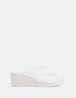 Women L'INTERVALLE Govina White Leather