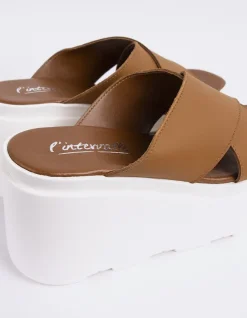 Women L'INTERVALLE Grateful Brown Leather