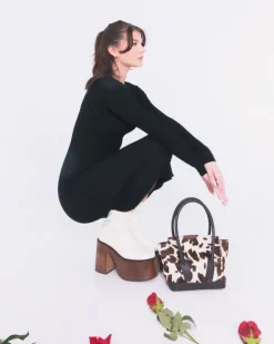 Women L'INTERVALLE Gunner Off White Leather