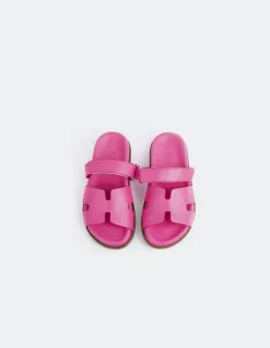 Women L'INTERVALLE Gustave Fuchsia Leather