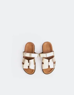 Women L'INTERVALLE Gustave Gold Leather