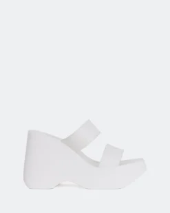 Women L'INTERVALLE Hadid White Leather