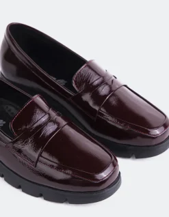 Women L'INTERVALLE Harmani Burgundy Patent
