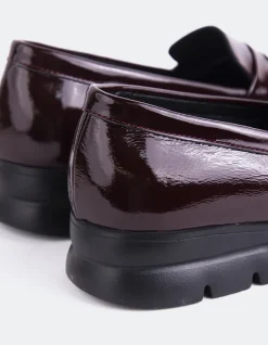 Women L'INTERVALLE Harmani Burgundy Patent
