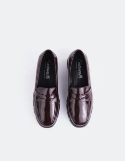 Women L'INTERVALLE Harmani Burgundy Patent