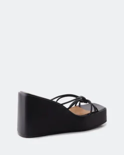 Women L'INTERVALLE Harmonia Black Leather