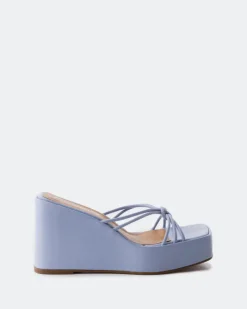 Women L'INTERVALLE Harmonia Light Blue Leather
