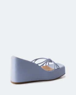 Women L'INTERVALLE Harmonia Light Blue Leather