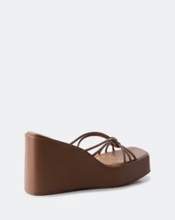 Women L'INTERVALLE Harmonia Tan Leather