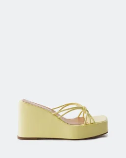 Women L'INTERVALLE Harmonia Yellow Leather