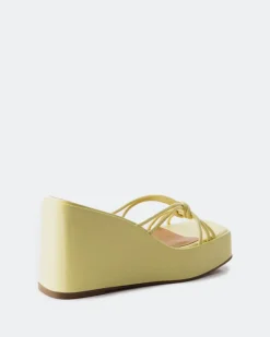 Women L'INTERVALLE Harmonia Yellow Leather