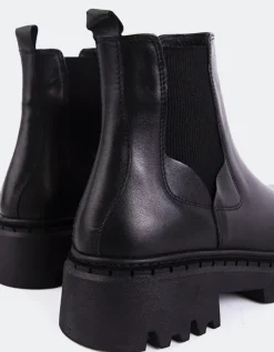Women L'INTERVALLE Hayes Black Leather