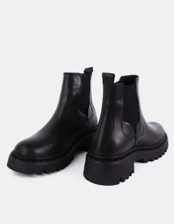 Women L'INTERVALLE Hayes Black Leather