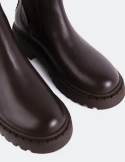 Women L'INTERVALLE Hayes Brown Leather