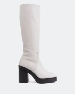 Women L'INTERVALLE Hedon Off White Leather