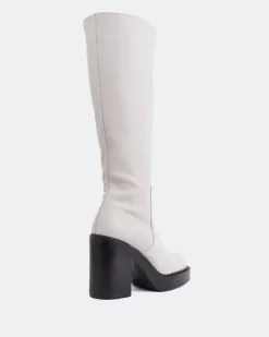 Women L'INTERVALLE Hedon Off White Leather
