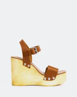 Women L'INTERVALLE Heloise Tan Leather