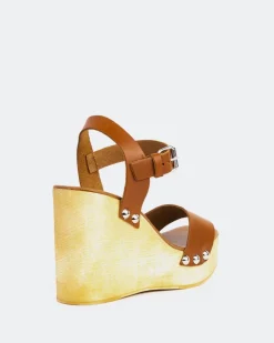 Women L'INTERVALLE Heloise Tan Leather