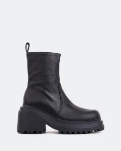 Women L'INTERVALLE Ike Black Leather