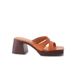 Women L'INTERVALLE Isadora Orange Leather