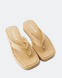 Women L'INTERVALLE Ismene Camel Leather