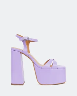 Women L'INTERVALLE Ives Purple Leather