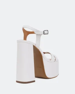 Women L'INTERVALLE Ives White Leather