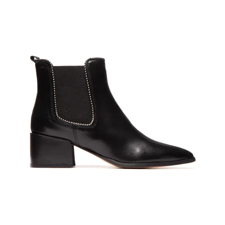Women L'INTERVALLE Jalna Black Leather