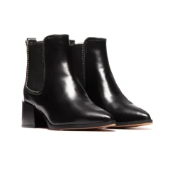 Women L'INTERVALLE Jalna Black Leather