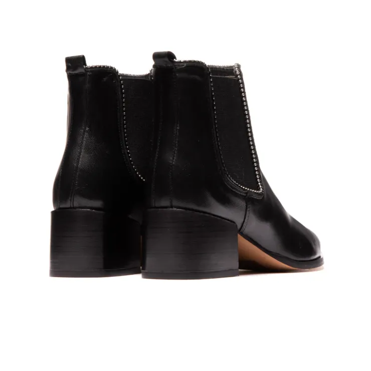 Women L'INTERVALLE Jalna Black Leather