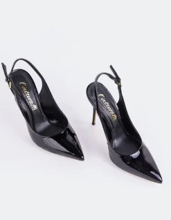 Women L'INTERVALLE Janeiro Black Patent