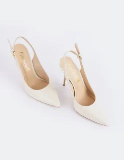 Women L'INTERVALLE Janeiro Off White Patent