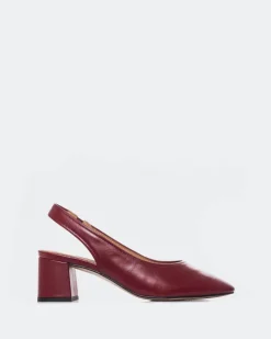 Women L'INTERVALLE Jarotes Burgundy Leather