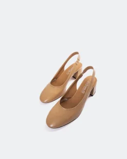 Women L'INTERVALLE Jarotes Camel Leather