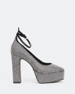 Women L'INTERVALLE Jayne, Black Suede/Suède Noir