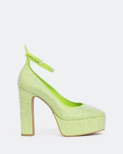 Women L'INTERVALLE Jayne, Green Suede/Suède Vert