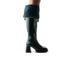 Women L'INTERVALLE Jesse Green Leather
