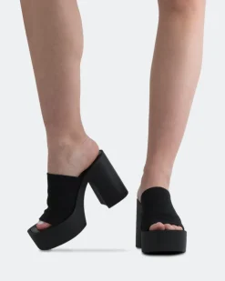 Women L'INTERVALLE Jourdan Black Lycra