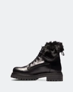 Women L'INTERVALLE Kawasaki Black Leather