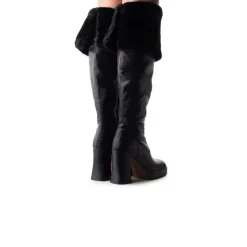 Women L'INTERVALLE Kelani Black Leather
