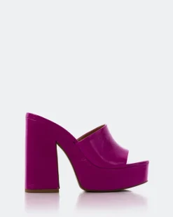 Women L'INTERVALLE Lalaria Fuchsia Leather