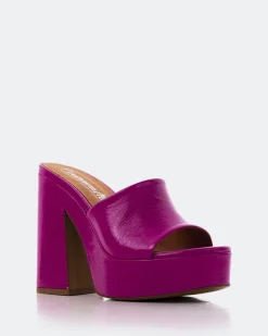 Women L'INTERVALLE Lalaria Fuchsia Leather