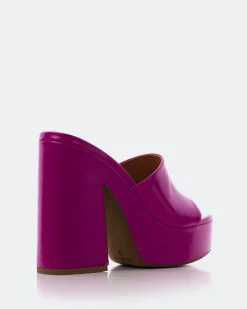 Women L'INTERVALLE Lalaria Fuchsia Leather