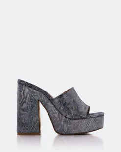 Women L'INTERVALLE Lalaria Navy Leather