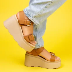 Women L'INTERVALLE Lapin Tan Leather