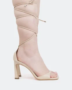 Women L'INTERVALLE Lavo, Vanilla Leather/Cuir Vanille